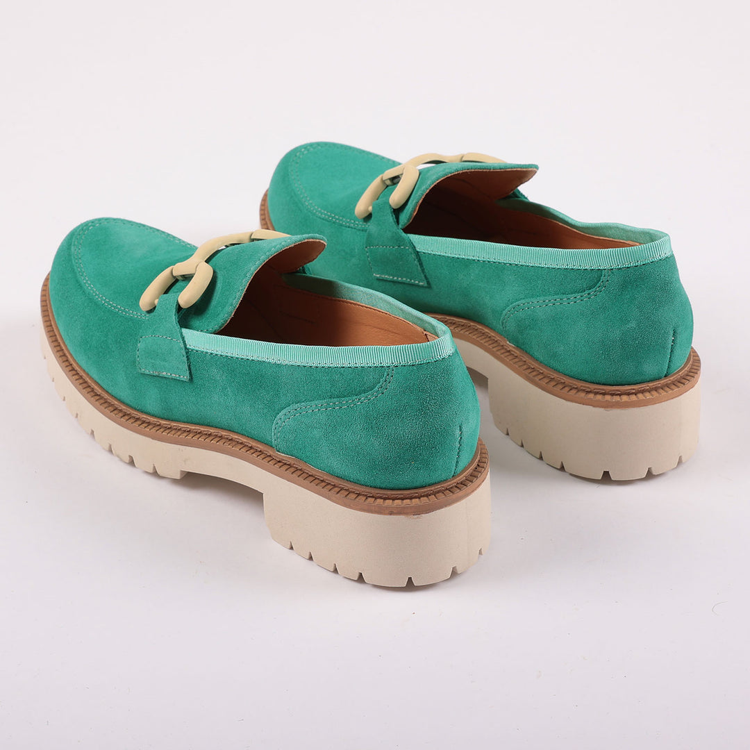 Kensington Loafers in Emerald