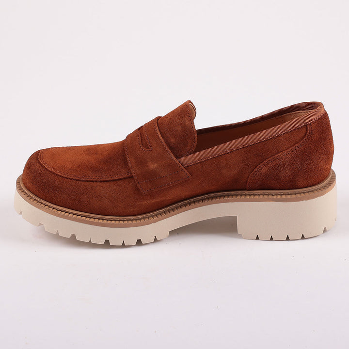 Charing Cross Loafers in Orange Brown