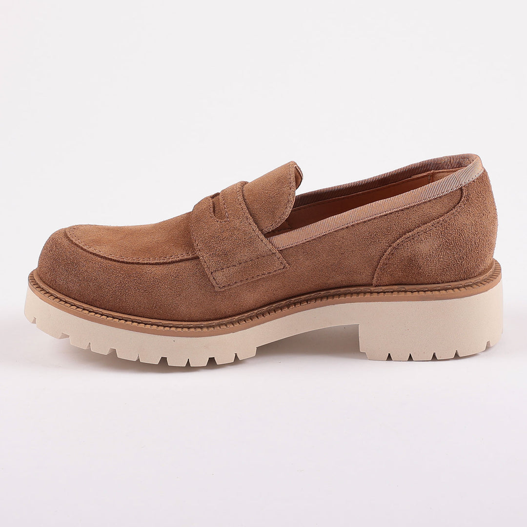Charing Cross Loafers in Beige Brown