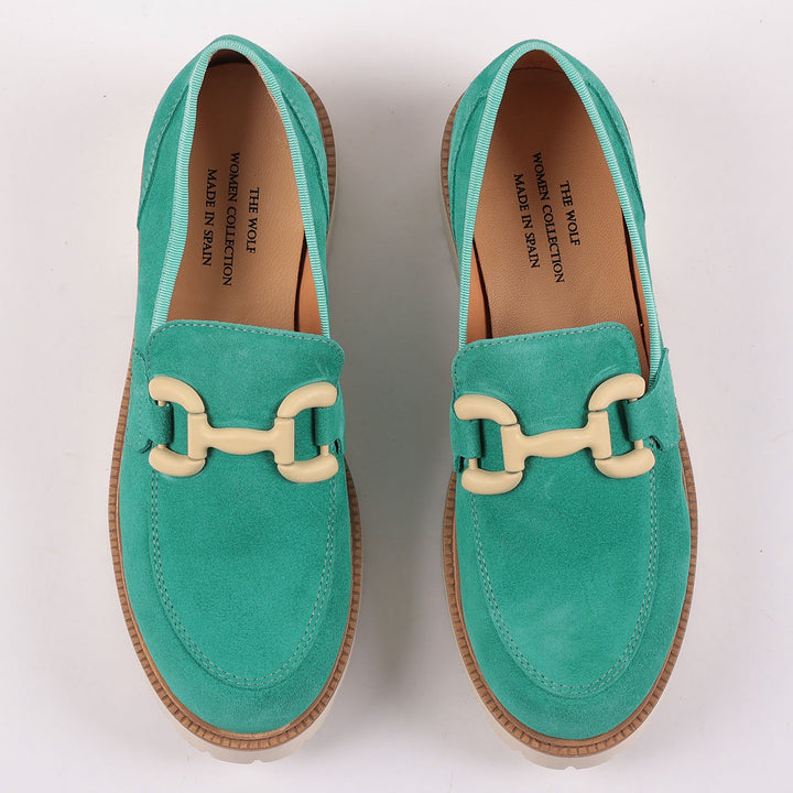 Kensington Loafers in Emerald