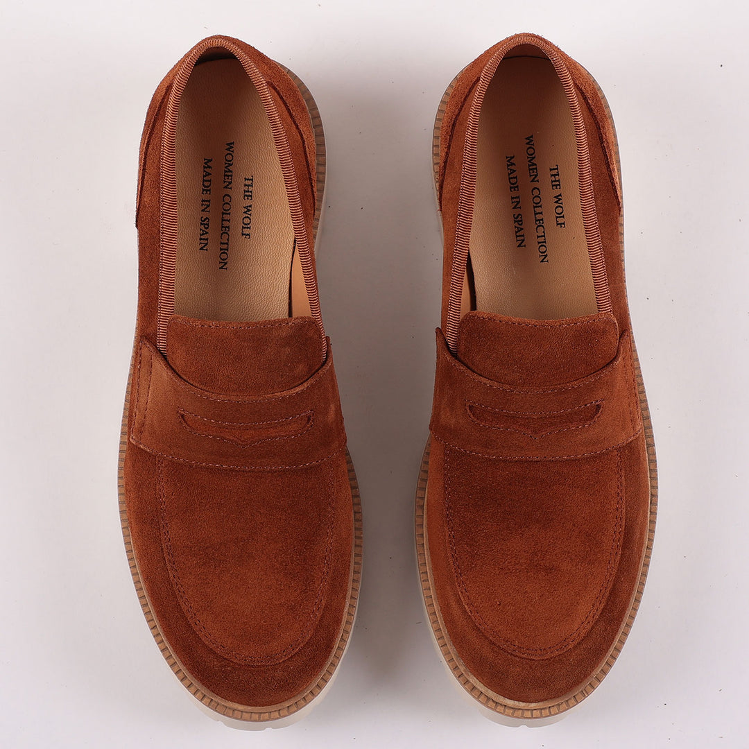 Charing Cross Loafers in Orange Brown