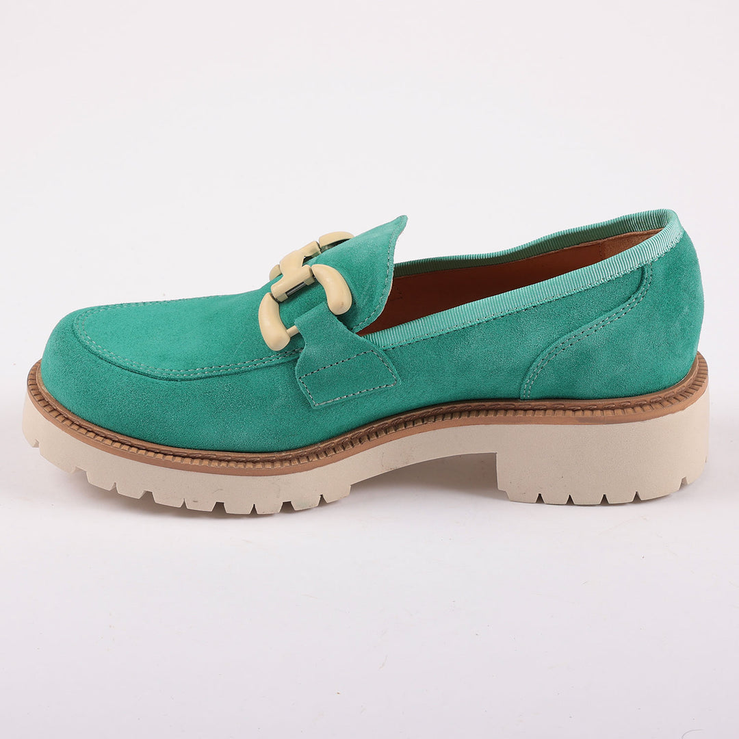 Kensington Loafers in Emerald