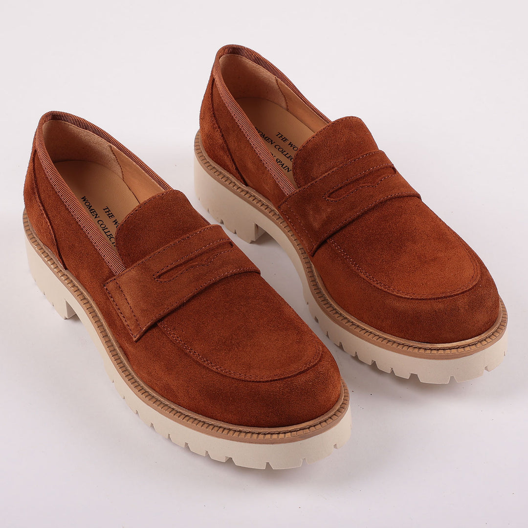 Charing Cross Loafers in Orange Brown