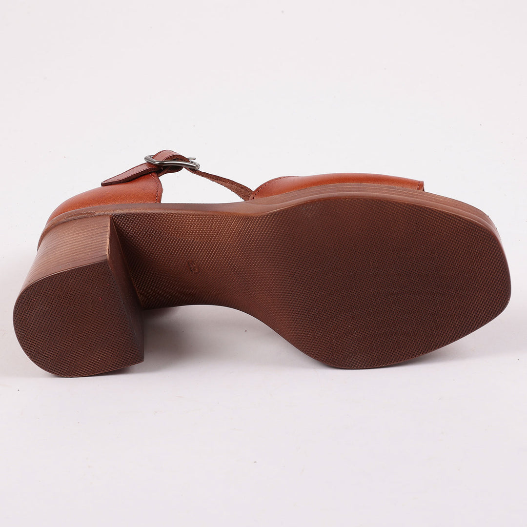 Brighton Leather Sandals in Brown