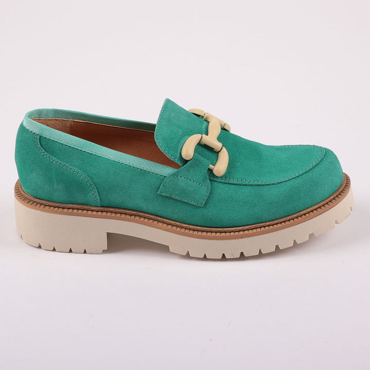 Kensington Loafers in Emerald