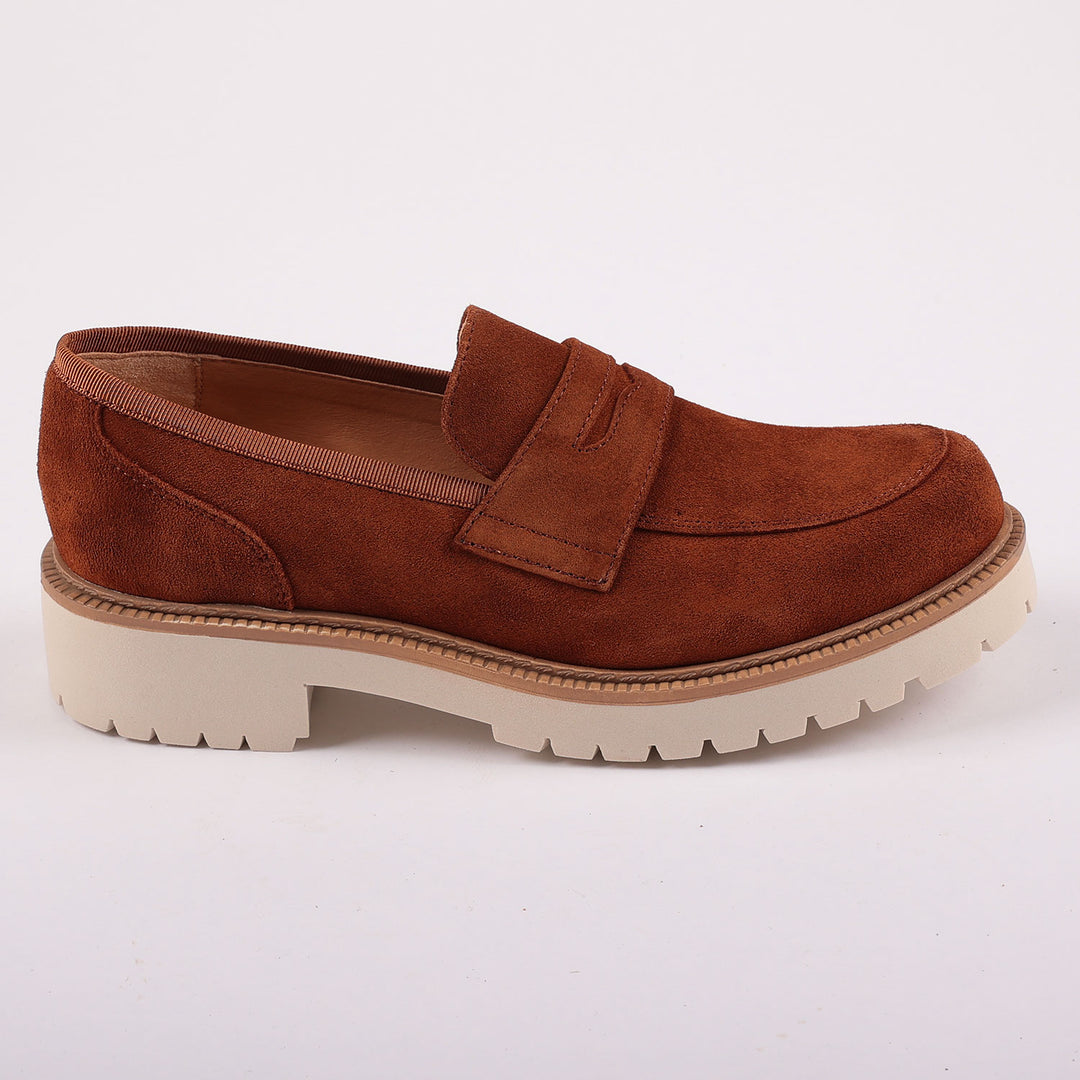 Charing Cross Loafers in Orange Brown