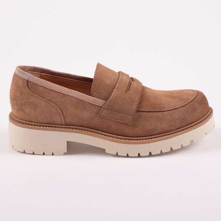 Charing Cross Loafers in Beige Brown