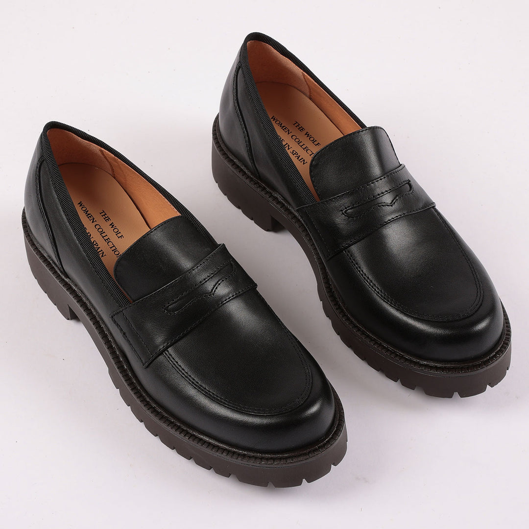 Westminster Leather Loafers in Black