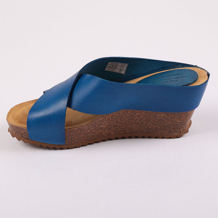 X Sandals in Blue