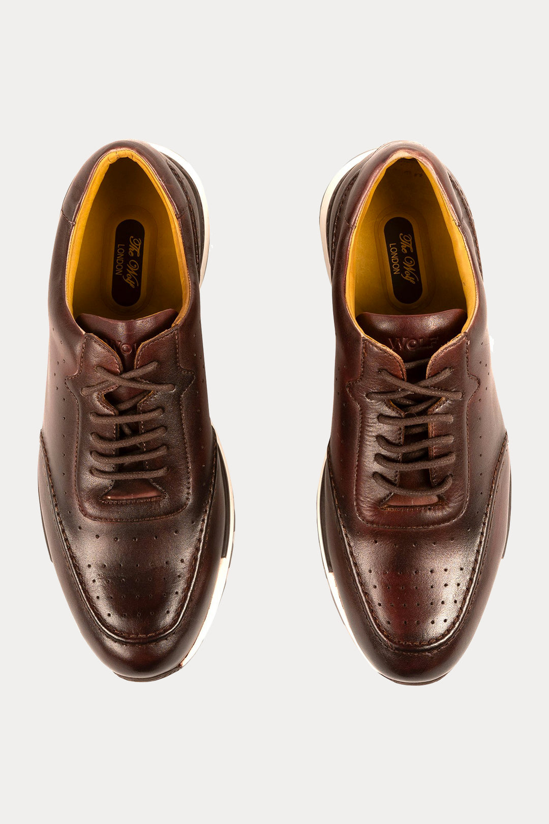 Canary Wharf Smart Trainers in Brown