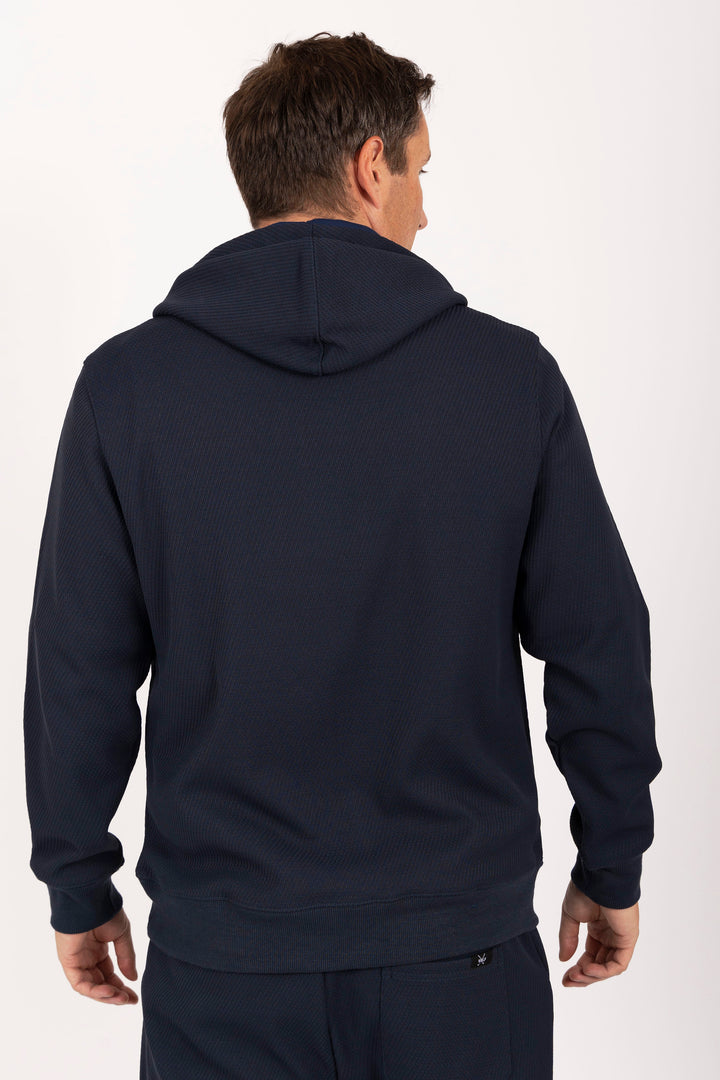 Airy Tracksuit Set in Navy