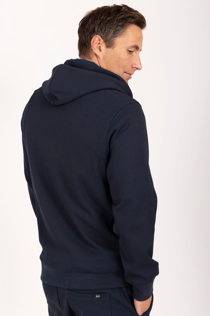 Airy Tracksuit Set in Navy