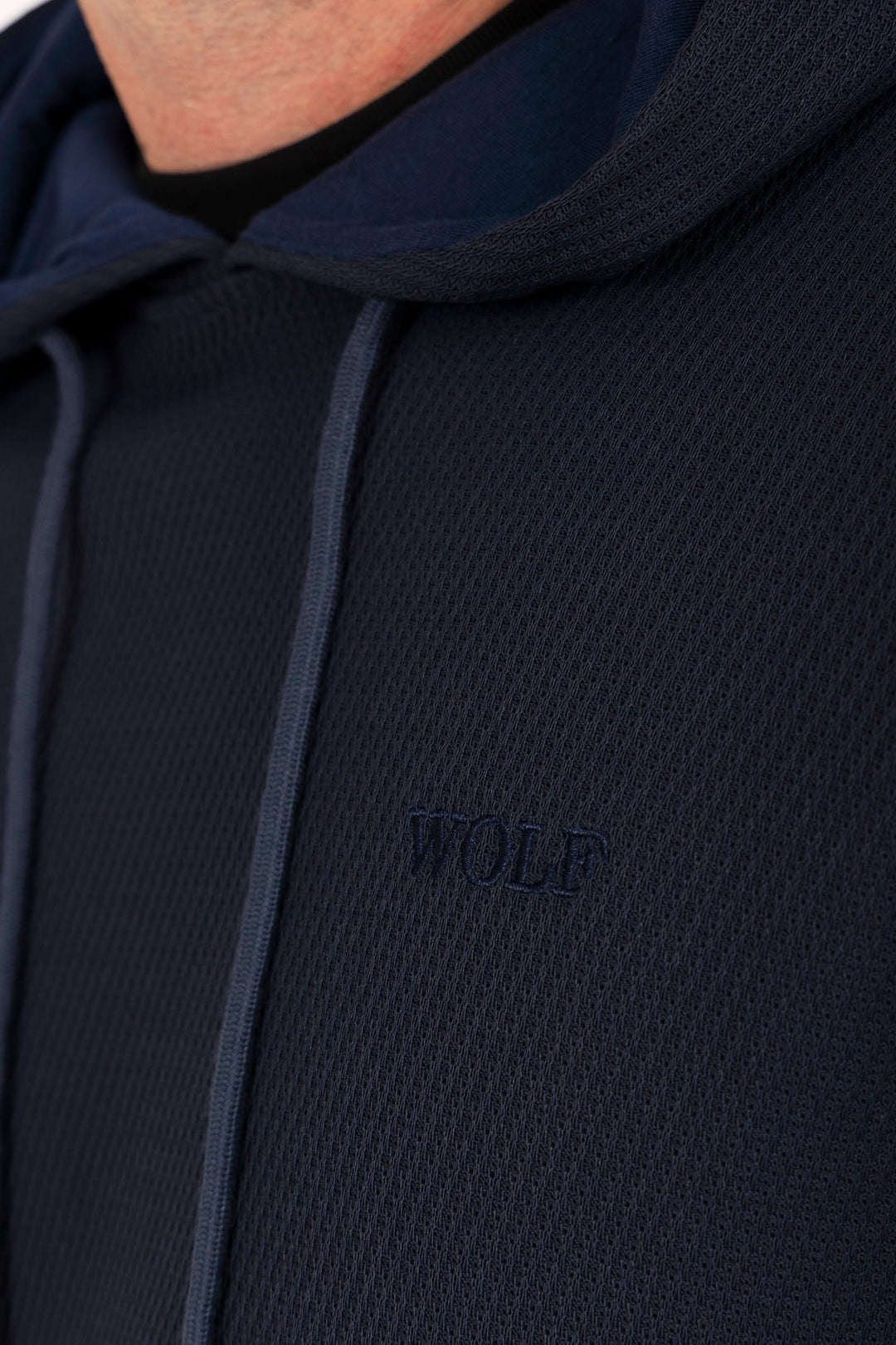 Airy Tracksuit Set in Navy