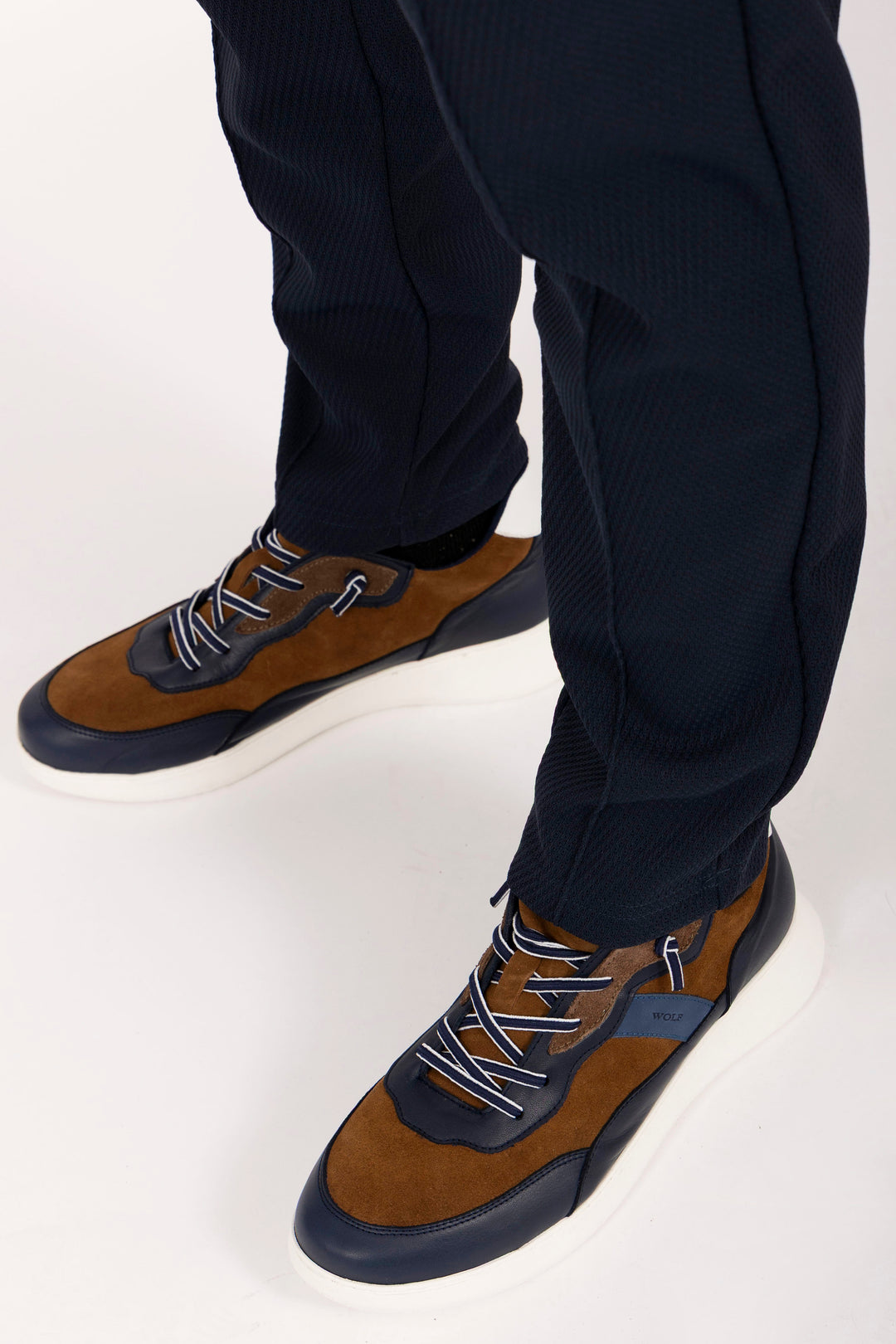 Airy Tracksuit Set in Navy