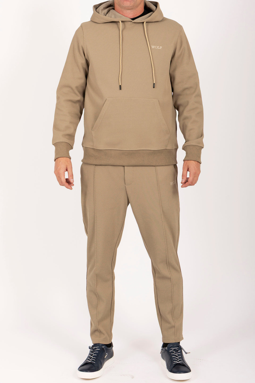 Airy Tracksuit Set in Mocha