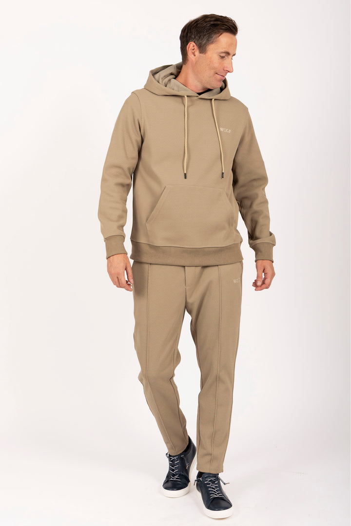 Airy Tracksuit Set in Mocha