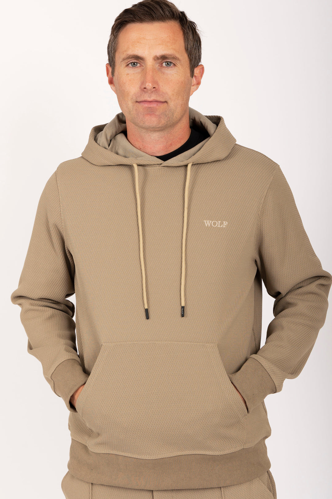 Airy Tracksuit Set in Mocha