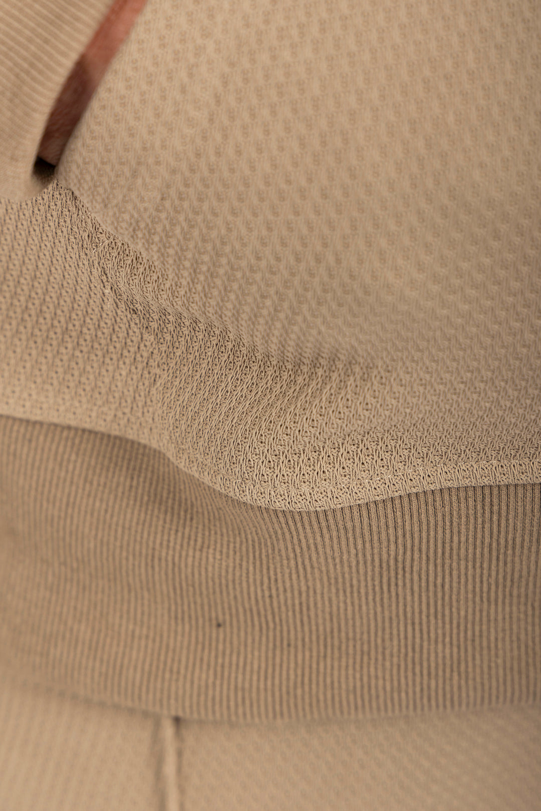 Airy Tracksuit Set in Mocha