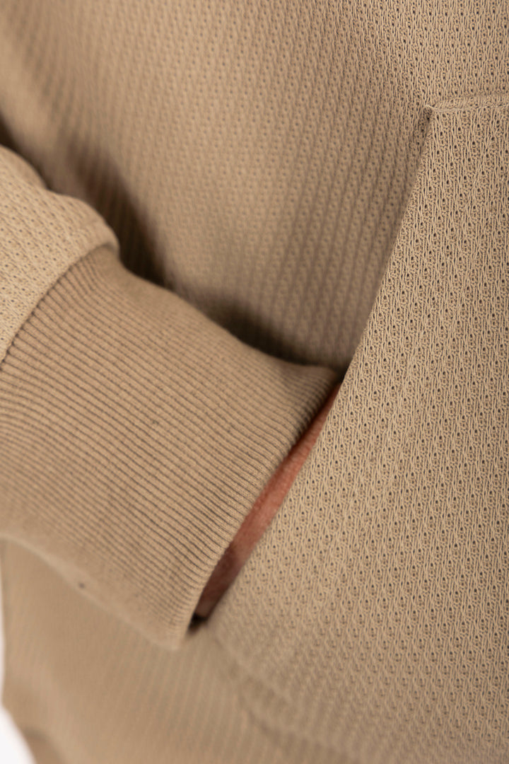 Airy Tracksuit Set in Mocha