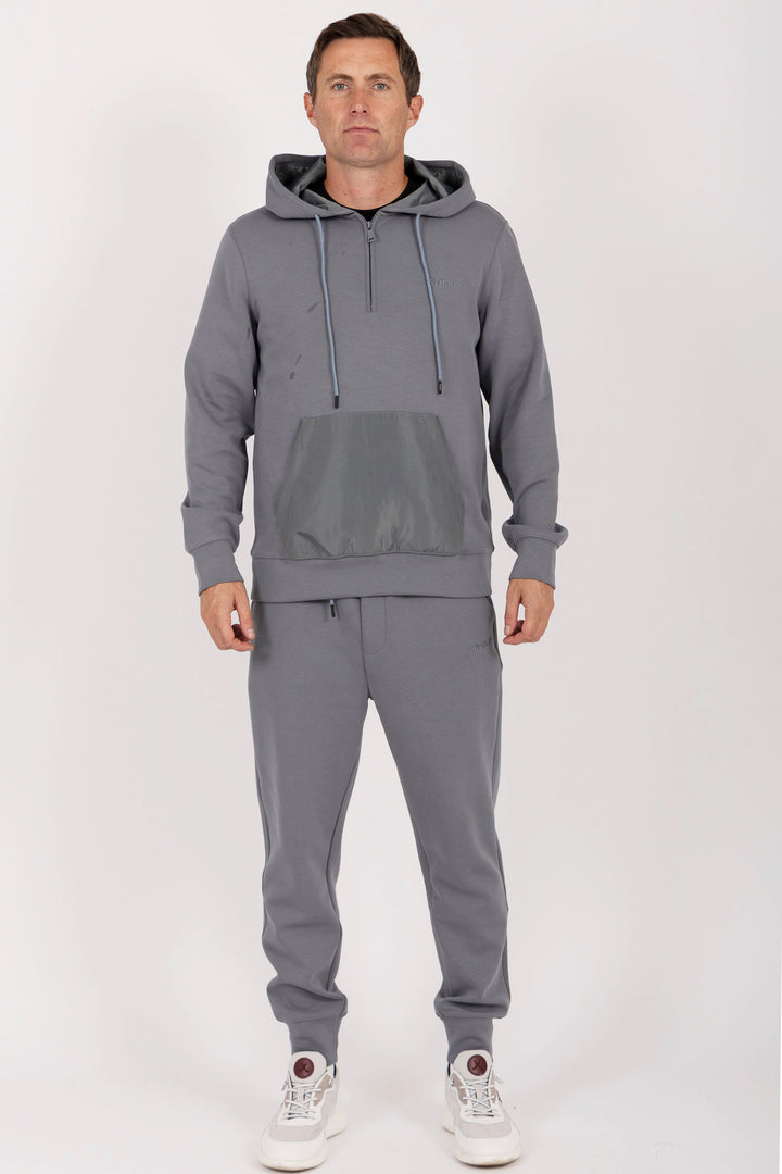Relaxed Tracksuit Set in Grey