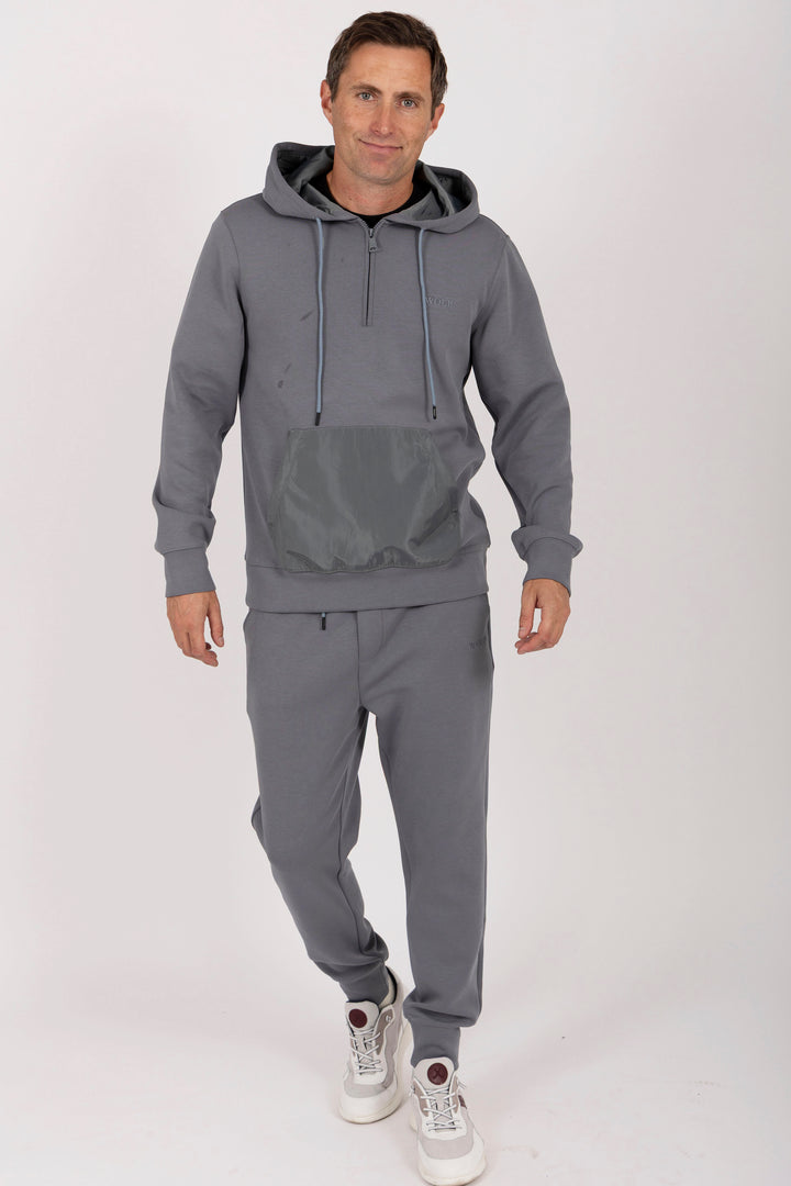 Relaxed Tracksuit Set in Grey