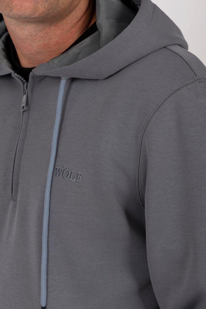 Relaxed Tracksuit Set in Grey