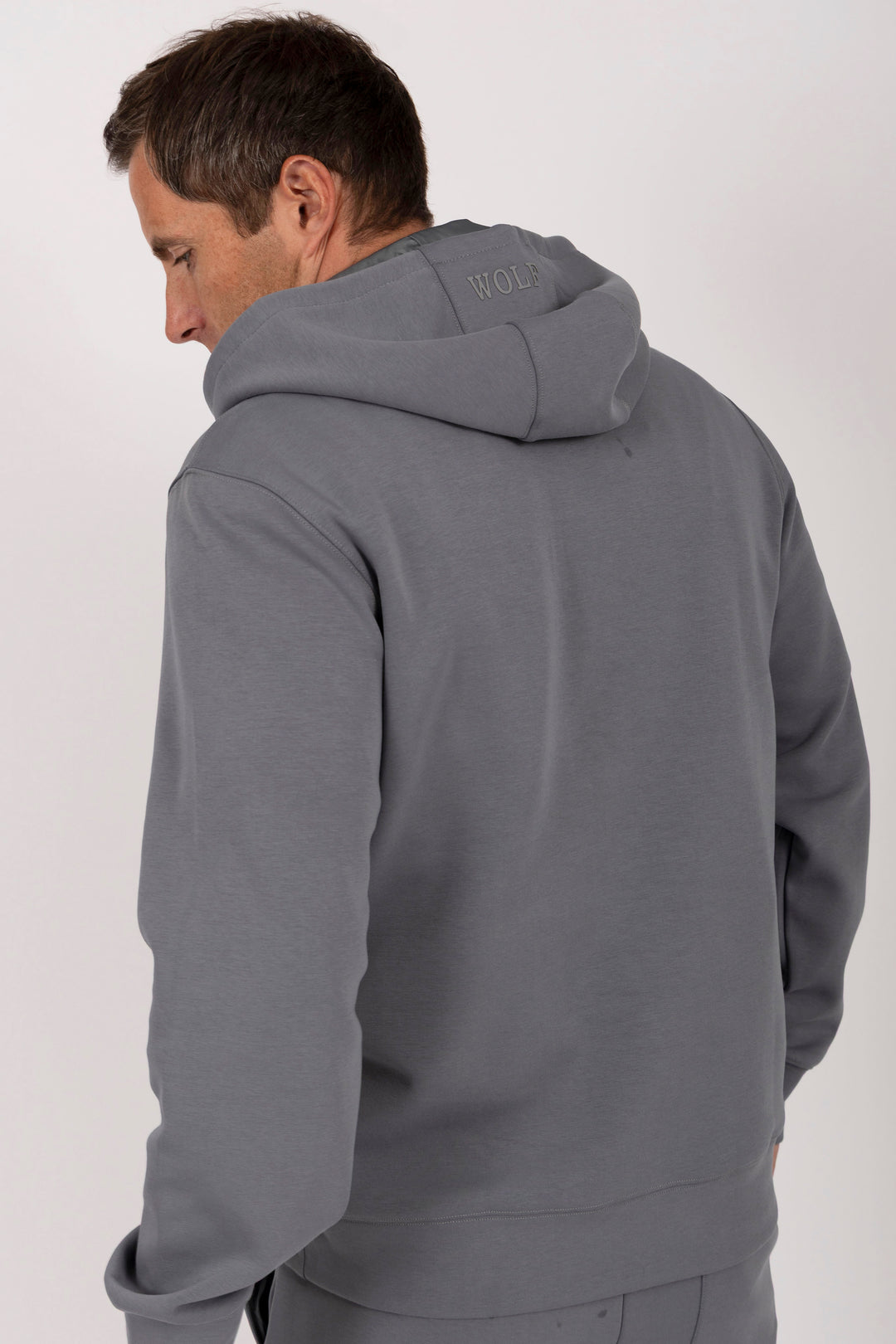 Relaxed Tracksuit Set in Grey