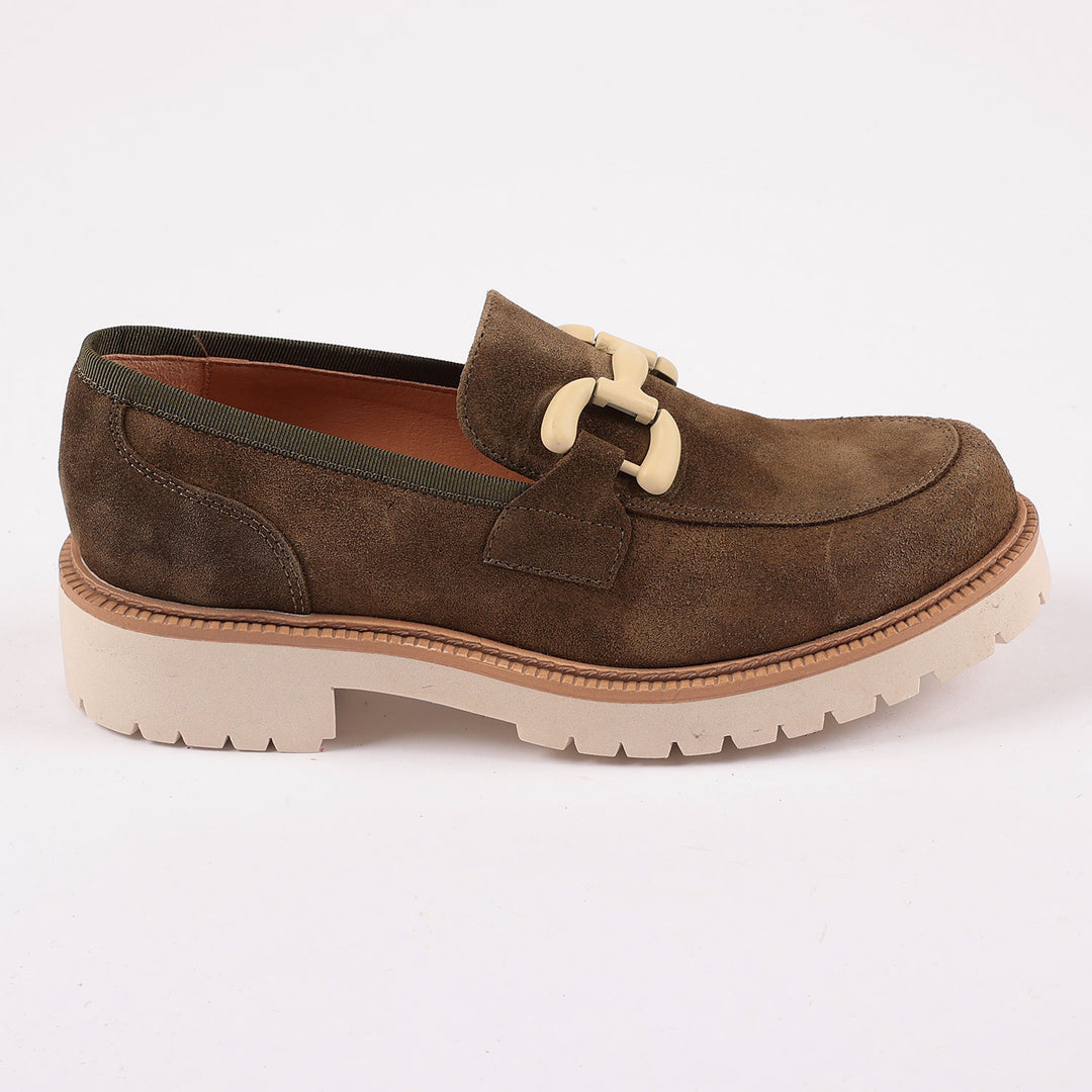 Kensington Loafers in Olive