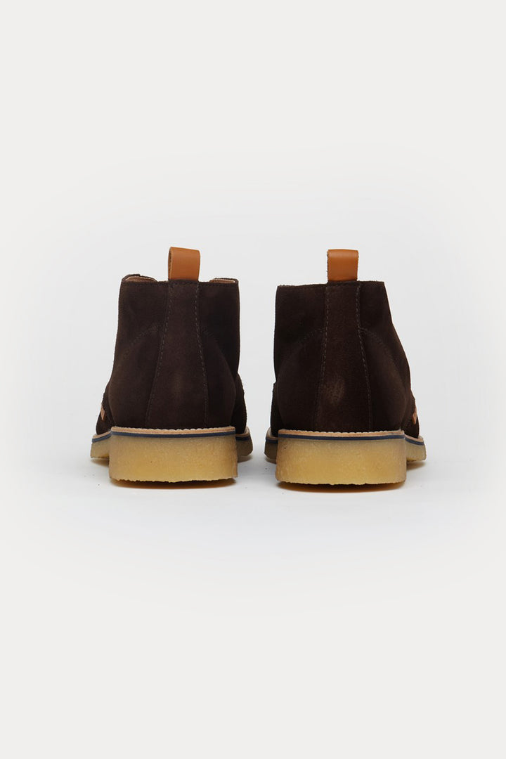 Richmond Smart Suede Boots in Brown