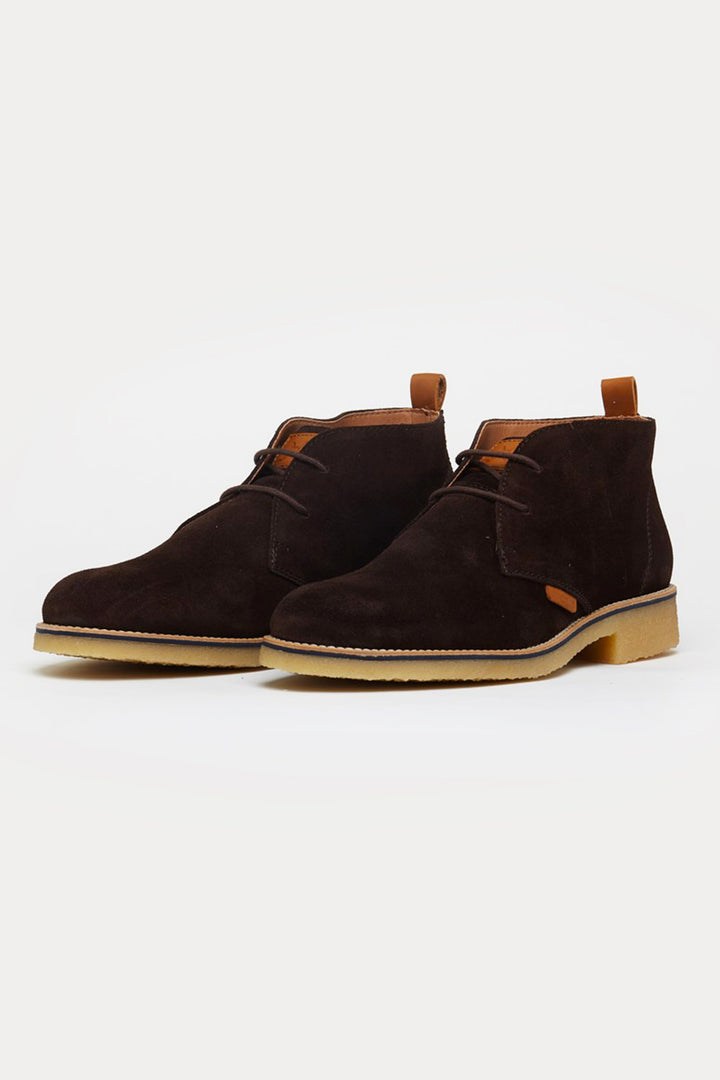Richmond Smart Suede Boots in Brown