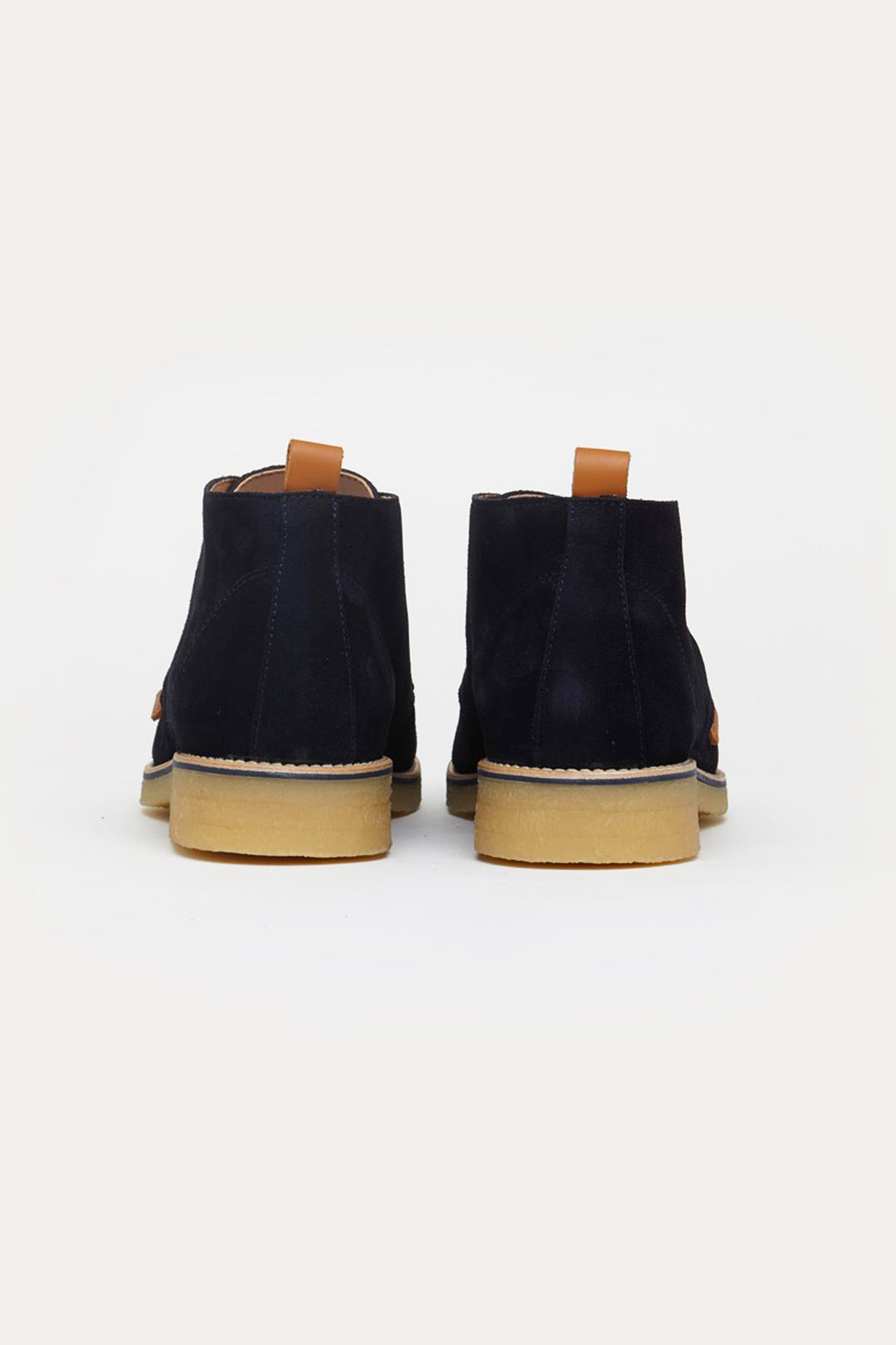 Richmond Smart Suede Boots in Navy