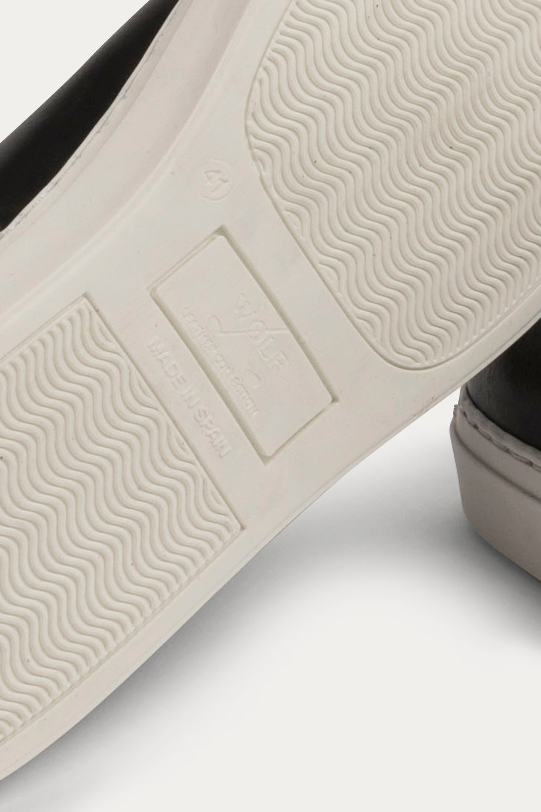 Arezzo Leather Smart Trainers in Black