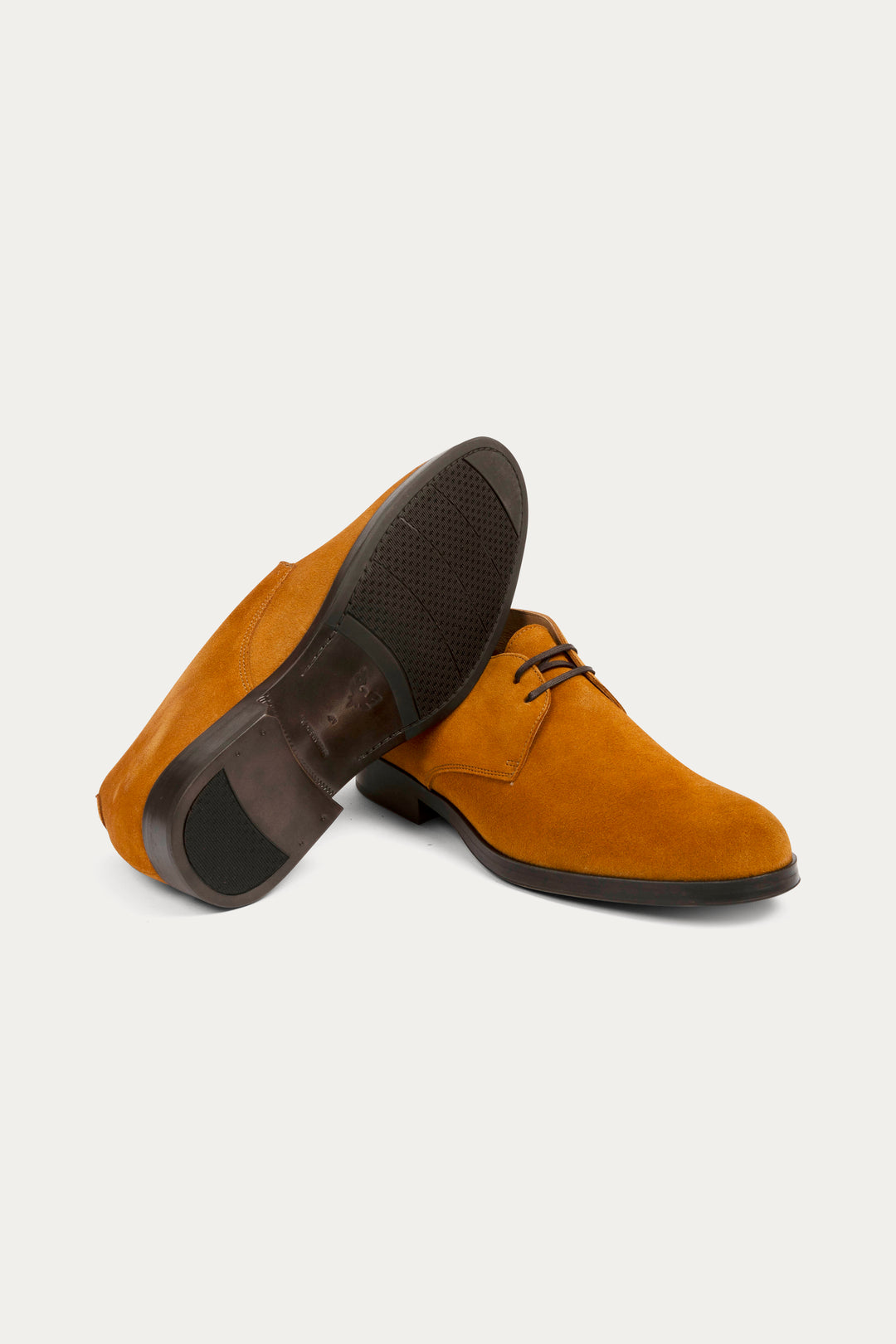 Mason Leather Boots in Light Brown