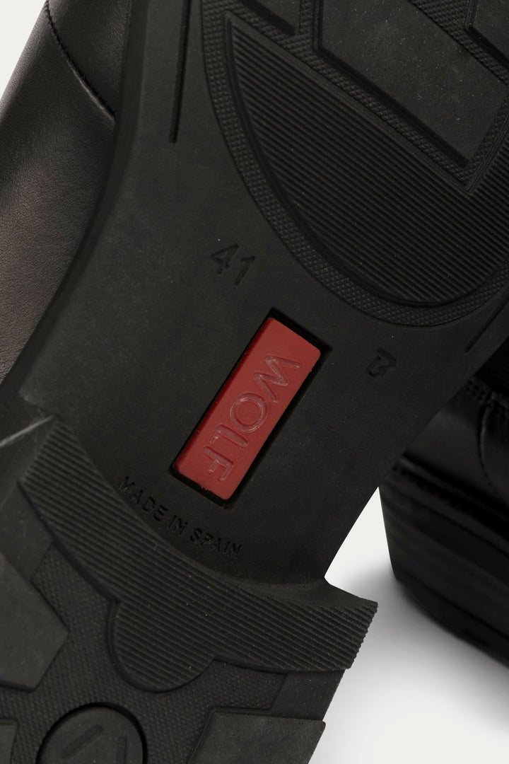 Holborn Leather Boots in Black