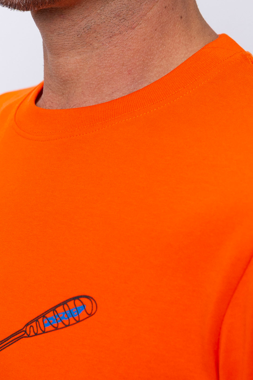 Brighton Short Sleeve T-Shirt in Orange