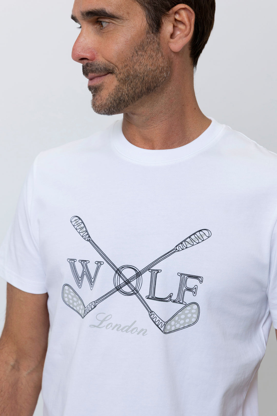 Brighton Short Sleeve T-Shirt in White