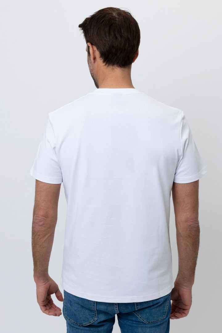 Brighton Short Sleeve T-Shirt in White