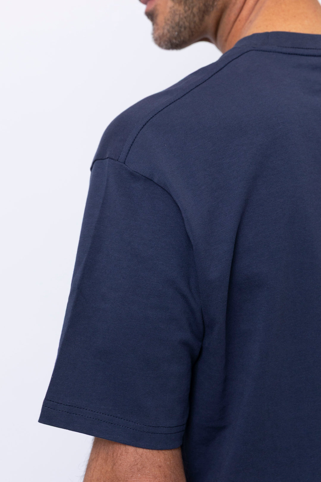 Bournemouth Short Sleeve T-Shirt in Navy