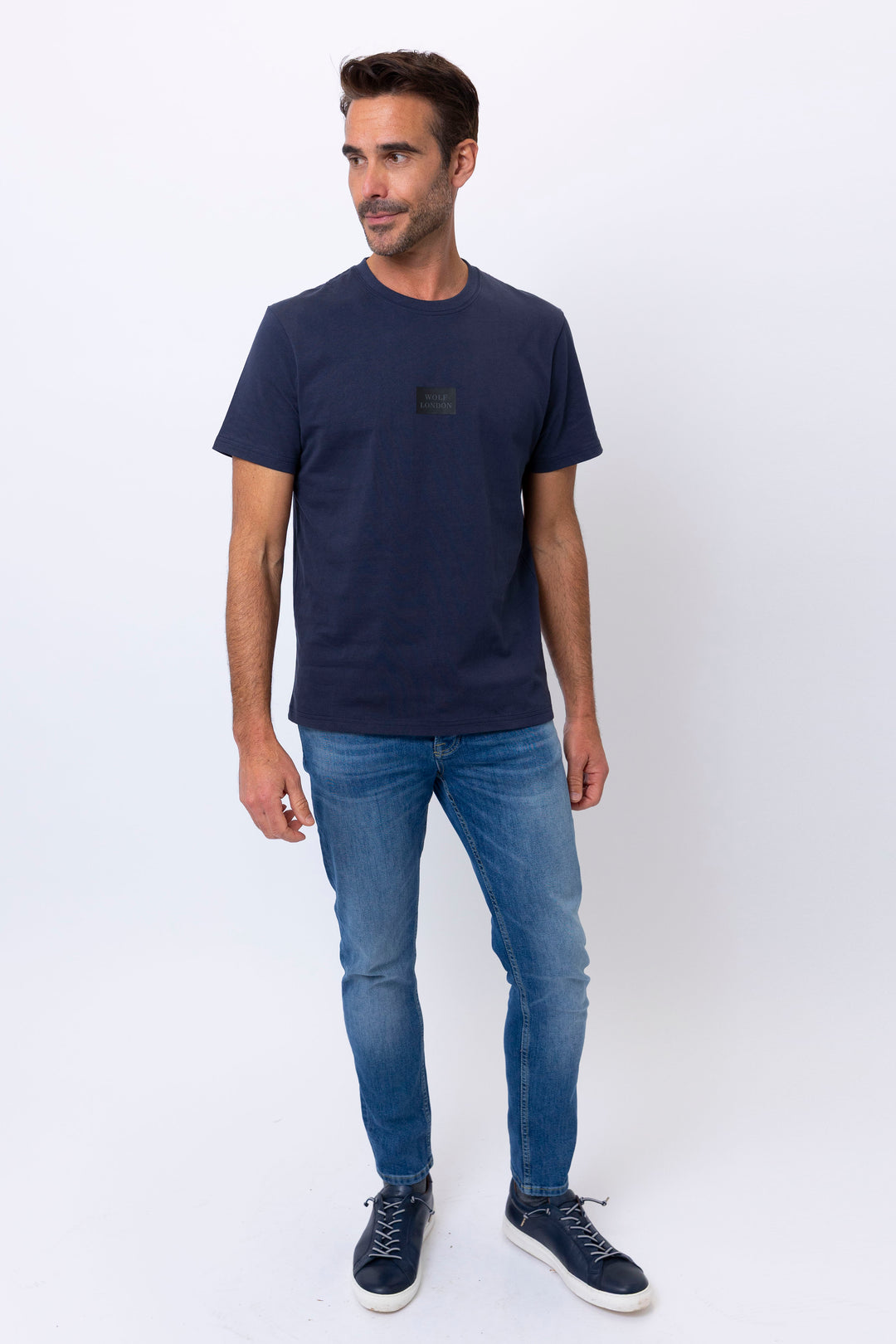 Lanzarote Short Sleeve T-Shirt in Navy