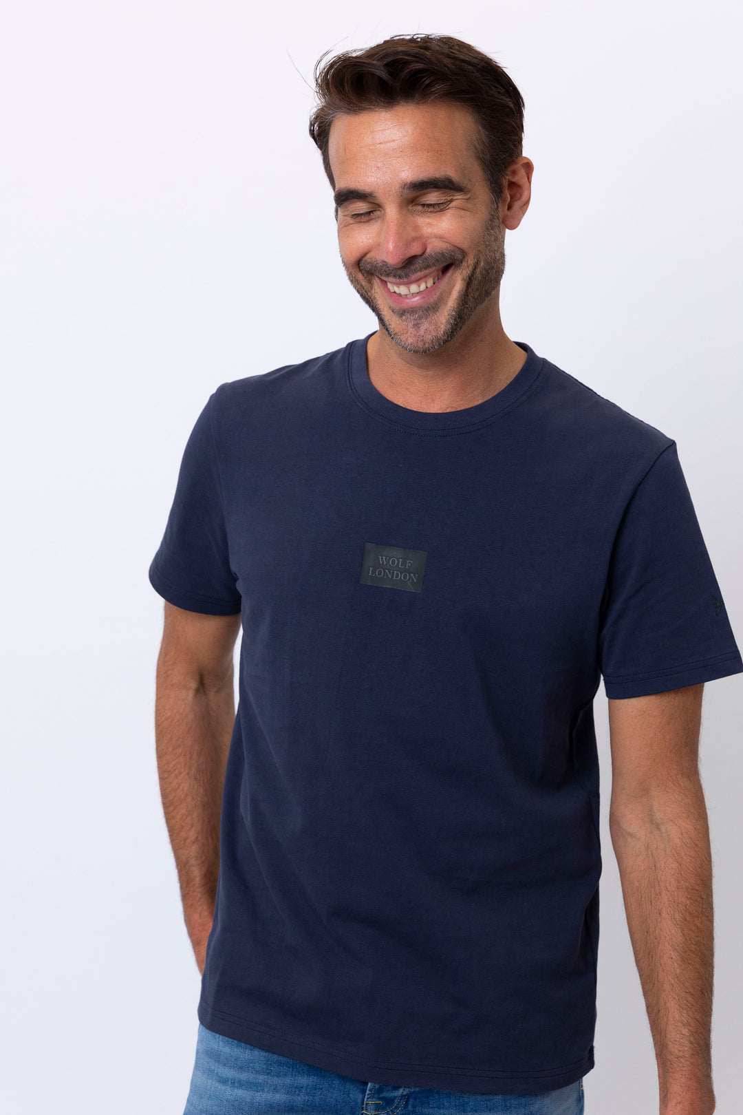 Lanzarote Short Sleeve T-Shirt in Navy