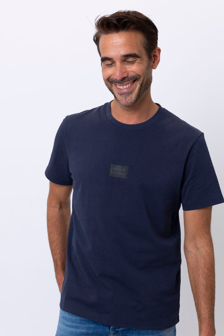 Lanzarote Short Sleeve T-Shirt in Navy