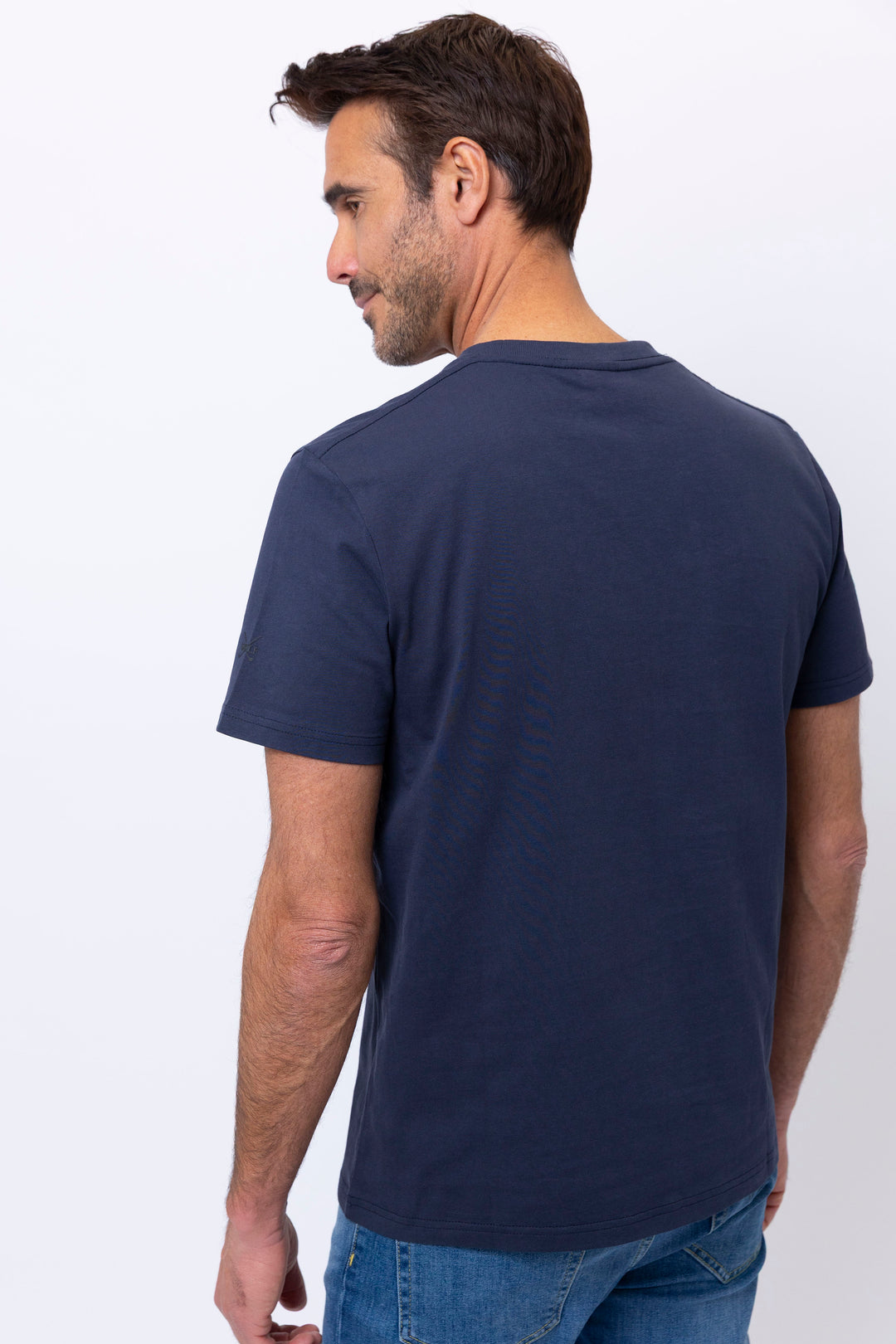 Lanzarote Short Sleeve T-Shirt in Navy