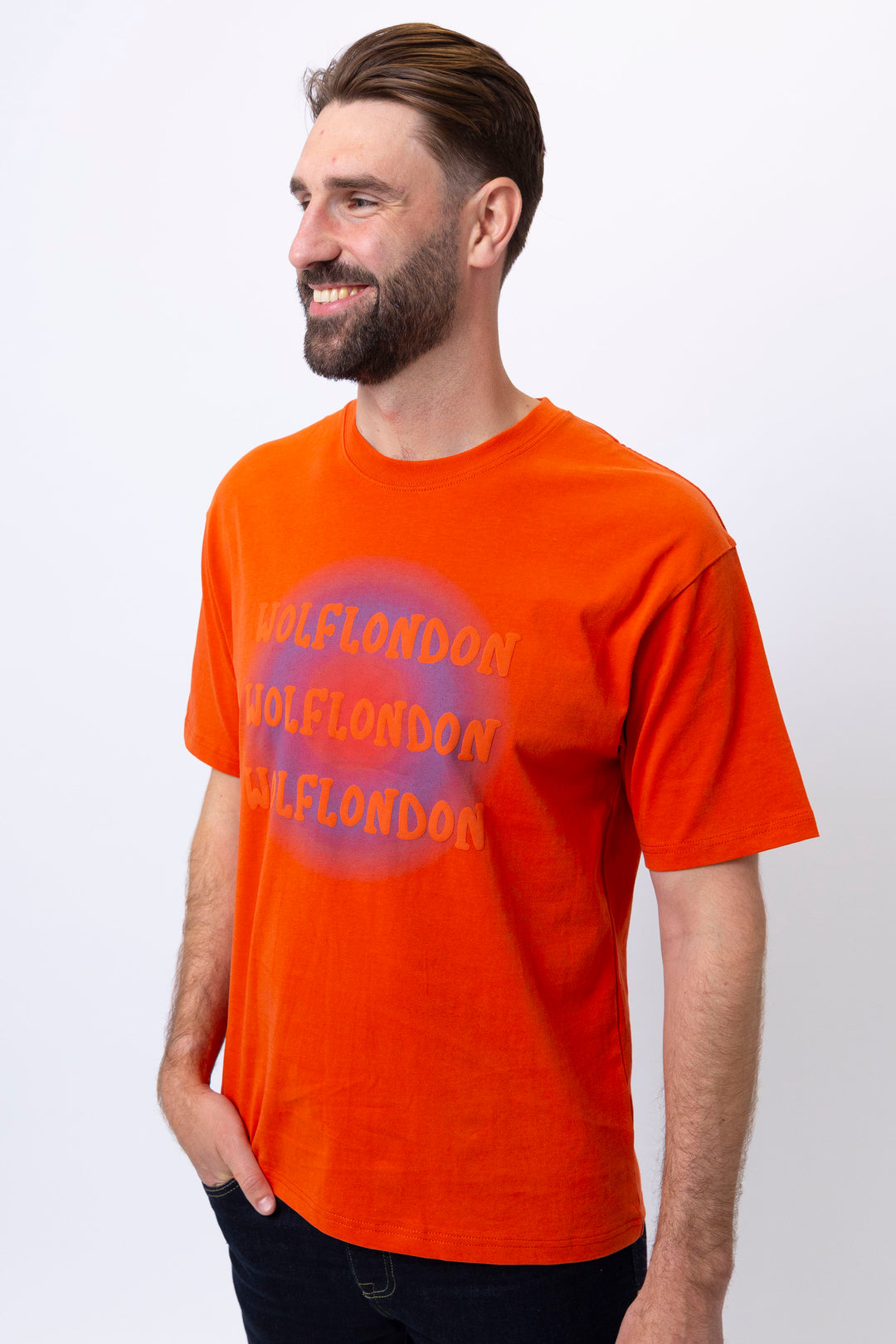 Bournemouth Short Sleeve T-Shirt in Orange