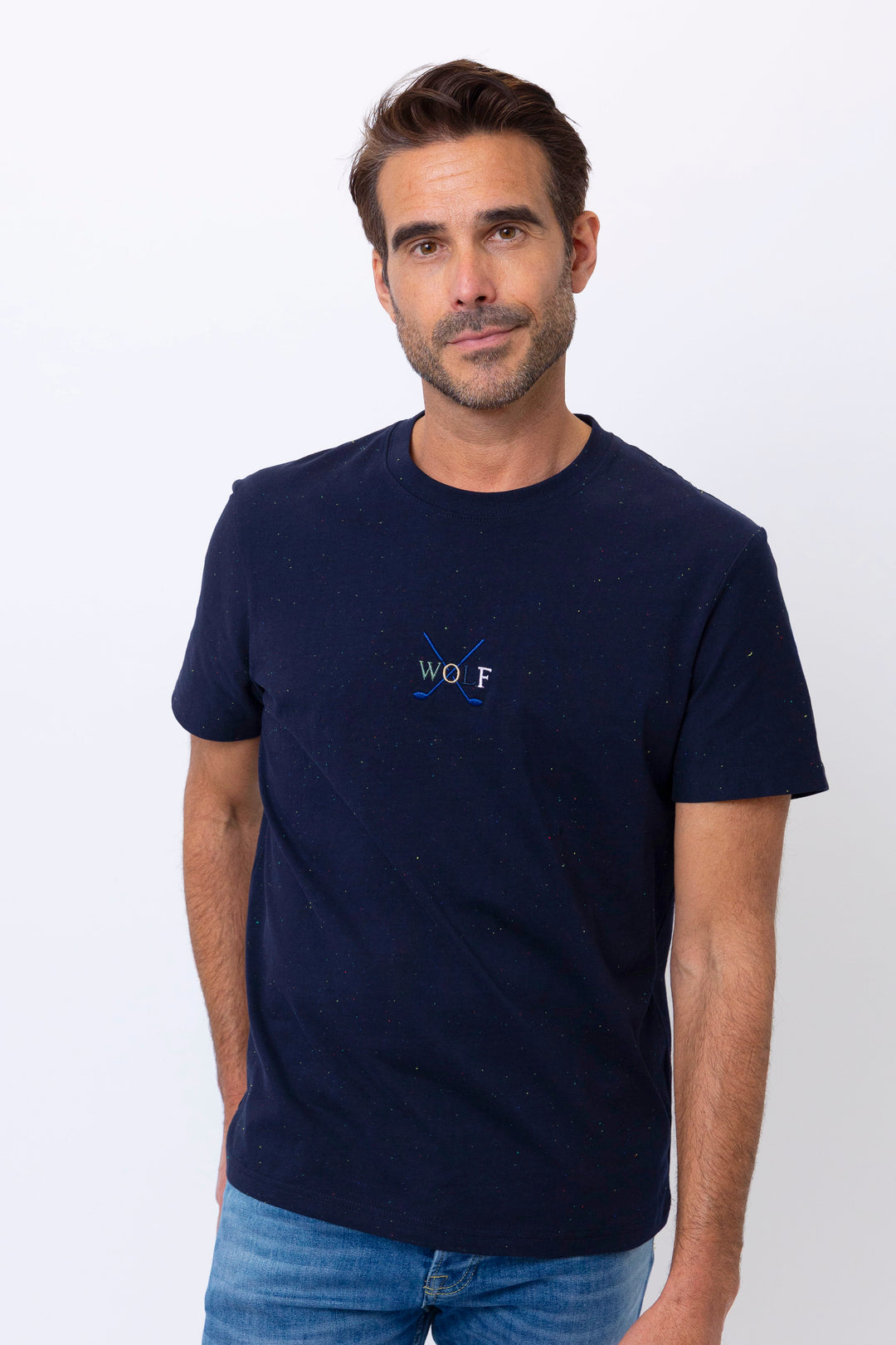 Boston Short Sleeve T-Shirt in Navy