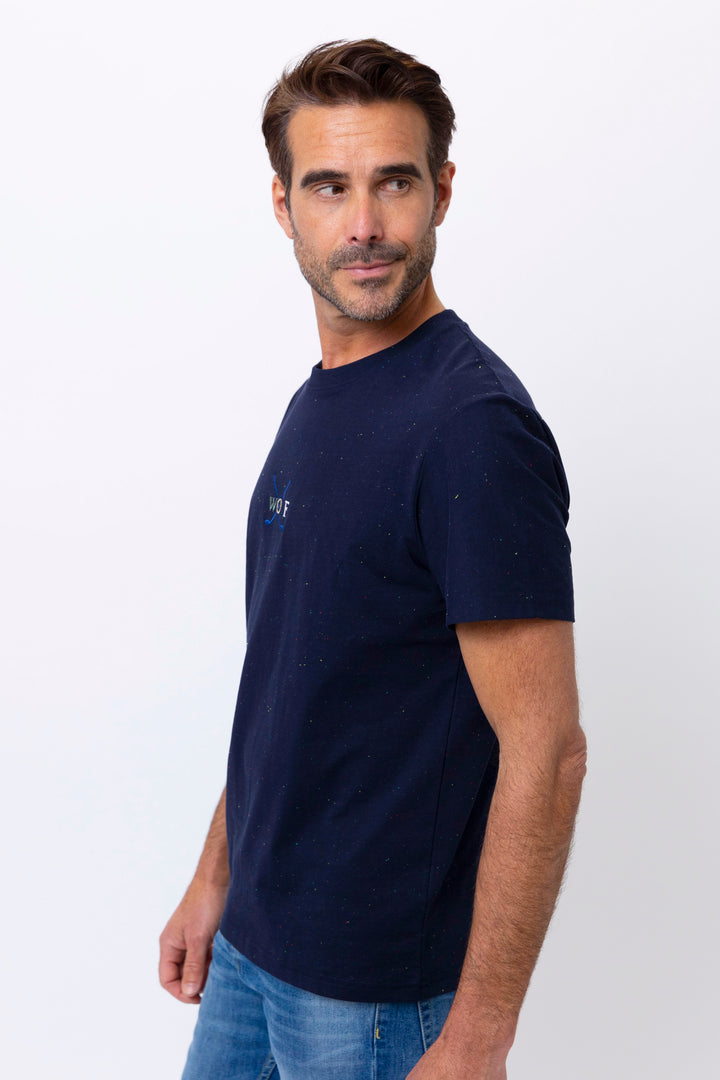 Boston Short Sleeve T-Shirt in Navy