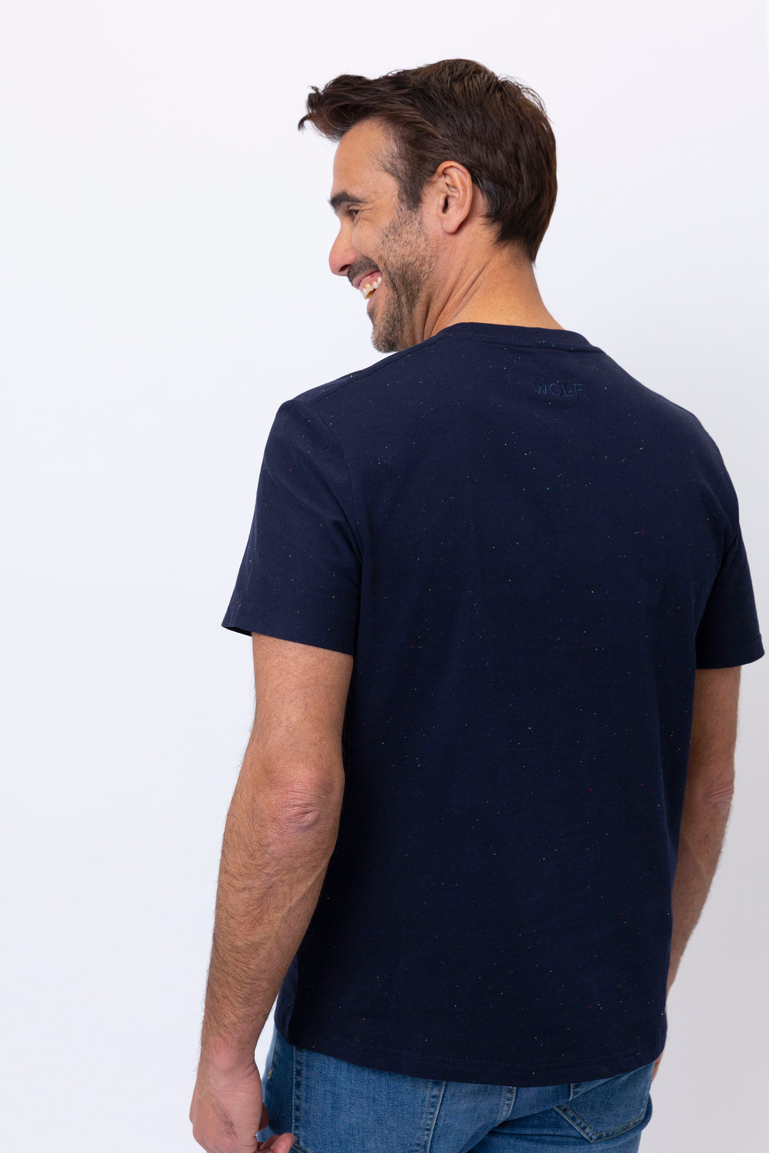 Boston Short Sleeve T-Shirt in Navy