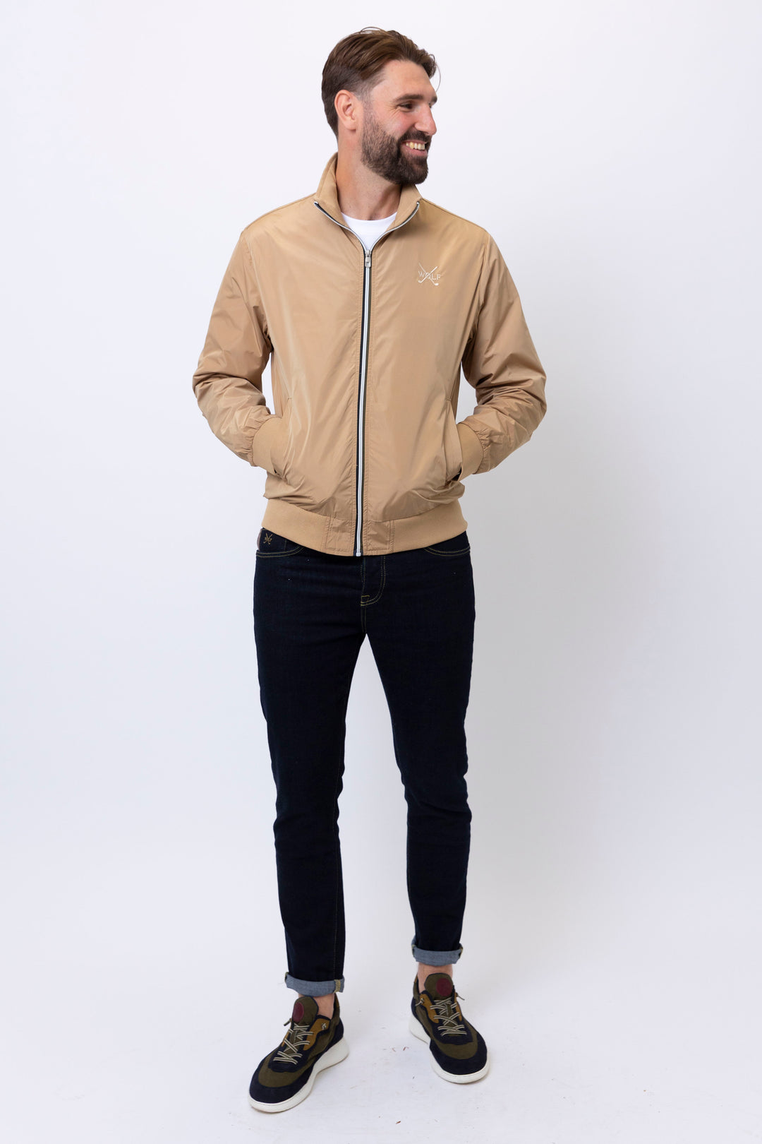 Essex Sports Jacket in Beige