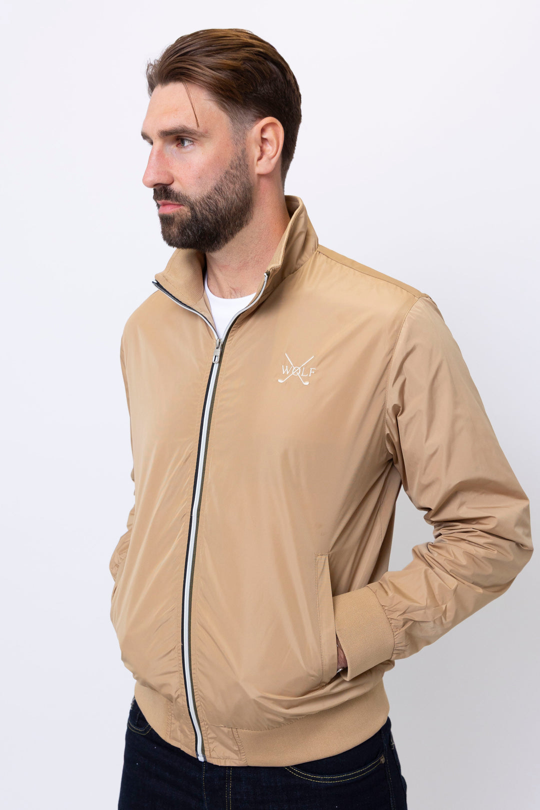Essex Sports Jacket in Beige