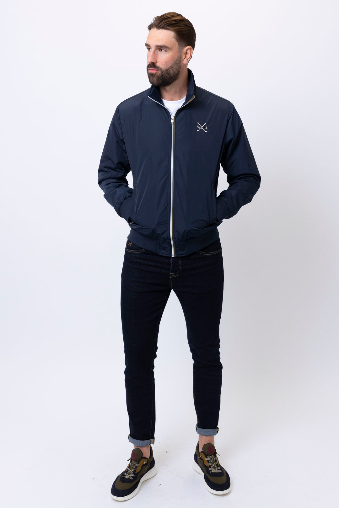 Essex Sports Jacket in Navy