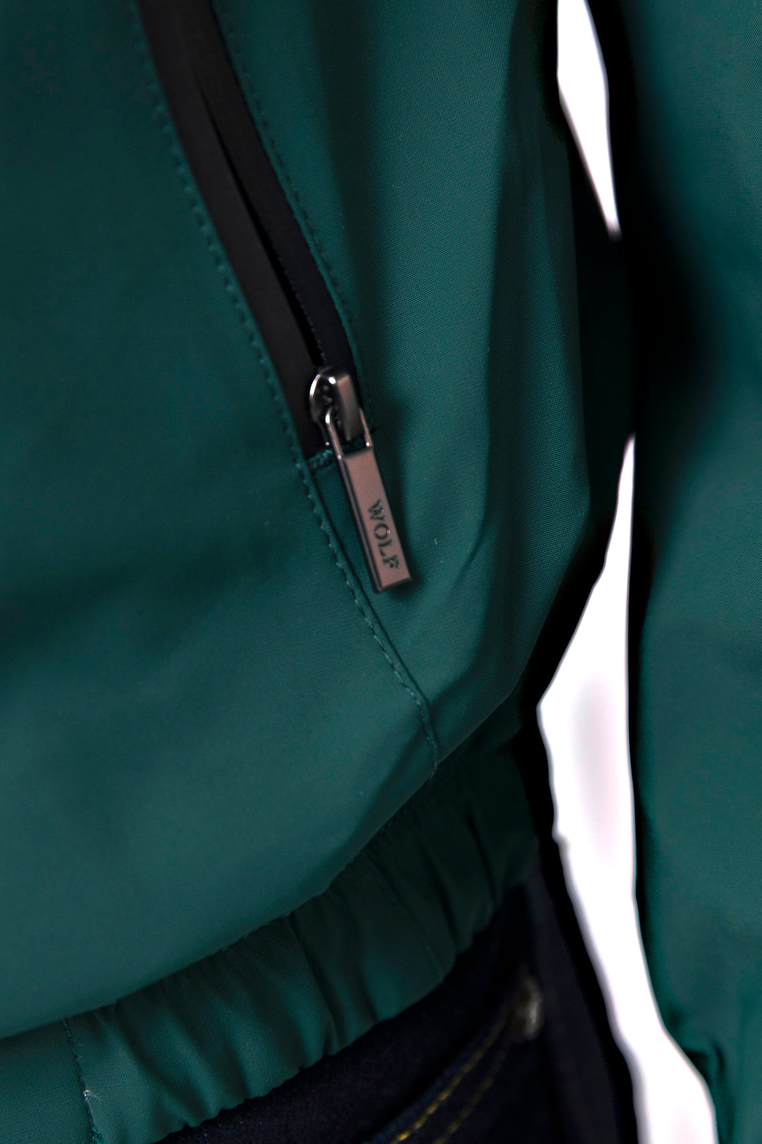 Milano Reversible Jacket in Green/White